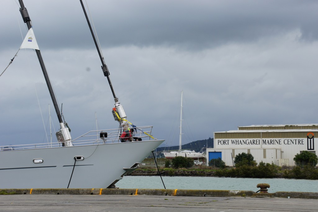 75M Superyacht ‘M5’ Docks at Port Whangarei, New Zealand - Teaser Image