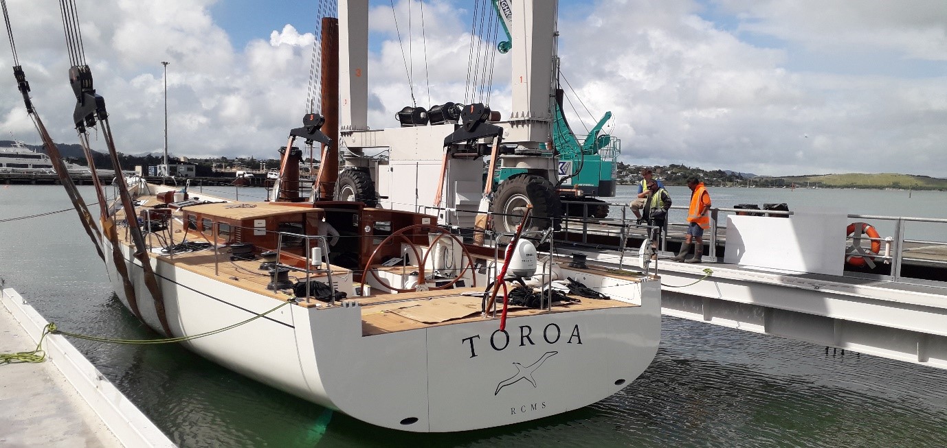 SY Toroa Departs Port Whangarei - Teaser Image